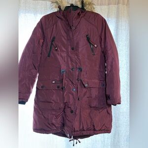 Canada Weathergear Women's Burgundy Ski Jacket